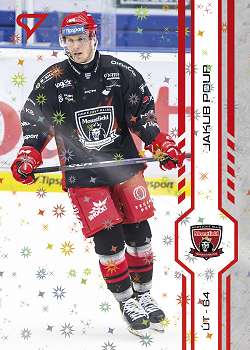 Jakub Pour Hradec Kralove Tipsport ELH 2024/25 SportZoo 2. serie Red Sparks #316
